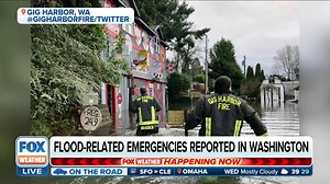 A powerful atmospheric river is bringing drenching rains and damaging winds to the West. Oregon is seeing 126K reports of power outages, while Washington is behind them at 27.5K. Marissa Torres FOX Weather has the latest. Watch FOX Weather live: https://youtu.be/O6pGuFmhe0g | FOX Weather
