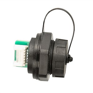 [Hot Item] Front Panel Mount Adapter PCB Ethernet RJ45 Socket Connector