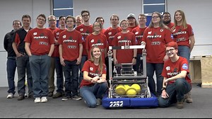 2.5K views · 37 reactions | We joined the EHOVE Robotics Team, Mavericks No.2252, last night for their unveiling of their new robot for this season! Students in the engineering program at EHOVE Career Center have built an amazing new robot from scratch and is ready to compete. A lot of hard work, late nights, and practice lead up to this moment. Today, they are heading to their first competition! Good Luck Mavericks! | BCSN Erie | Facebook