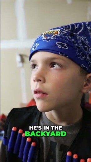 Intruder Alert! Tactical Dad & Kids Defend Their Home #shorts