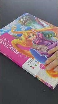 Princesses Tome II| Flip thru #colorbynumber #arttherapy #coloriagesmysteres