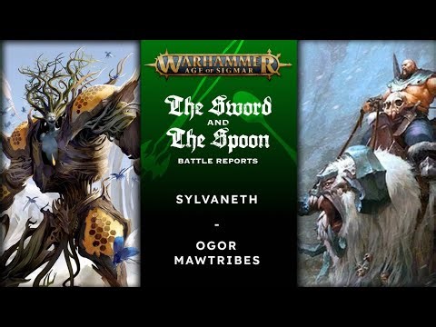 Sylvaneth v Ogor Mawtribes #games #adwip #ageofsigmar #newaos