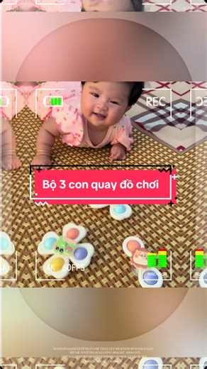 Đồ chơi con quay rèn luyện thị giác cho bé! #CapCut #embedangyeu #dochoiconquay #viraltiktok