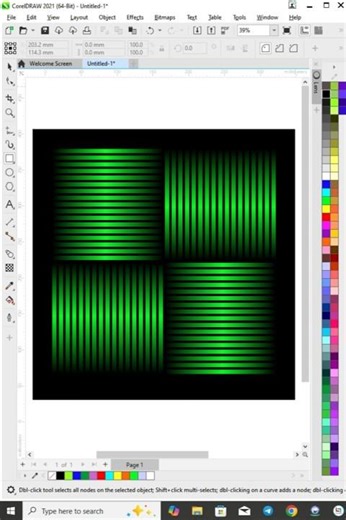 Coreldraw Tutorial - Amzing Pattern Design ideas