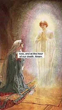 Pray The Angelus #Catholicprayer #VirginMary #praywithme