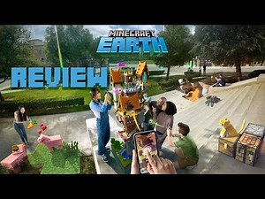 Minecraft Earth Gameplay Review - Early Access, Augmented Reality Tips & Tricks