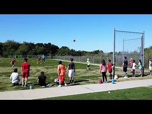 Kickball Game Outdoors (4K)