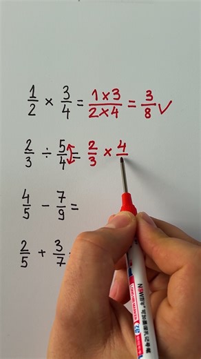 Quick Math Fraction Hack 🔢✨ | Magic Hands Creations