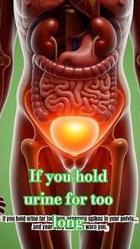 What Happens If You Hold Urine Too Long? 🚽 | Inside Your Body #bladdertumour #urinecytology