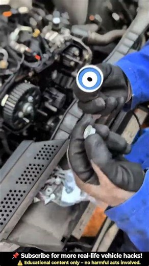 First Timing Belt Replacement! Audi 2.0 TDI Saved 🇺🇸🔧 #autorepair #automobile #carrestorationproject