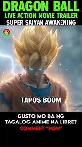 Imagin mo kung totoo ‘tong Dragon Ball Z live-action movie sa 2026 😳🔥 AI fan-made trailer lang ‘to, pero grabe—yung visuals, yung energy, parang Hollywood-level! Goku vs Frieza, epic transformation, at ‘yung Super Saiyan awakening moment? Goosebumps! ⚡ Kung ganito ang movie, manonood ka ba sa sinehan? 🎥 Comment mo ‘YES’ kung gusto mong makita ang Cell Saga or Broly Reborn next! 👇 Follow this page for more cinematic AI anime trailers every week 💥 #DragonBallZ #SuperSaiyan #AITrailer #FanMade
