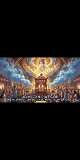 [一分鐘接福氣] 天上聖母繞境祈福咒精華版 | Mazu Blessing Shorts | 驅散陰霾，招來滿滿正能量與平安