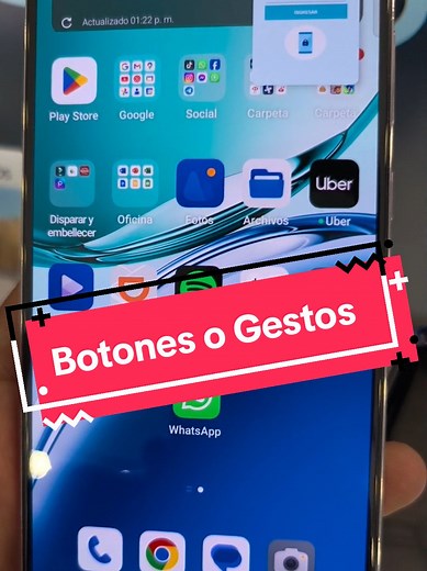 Configura tu Oppo: Botones o Gestos para Navegar