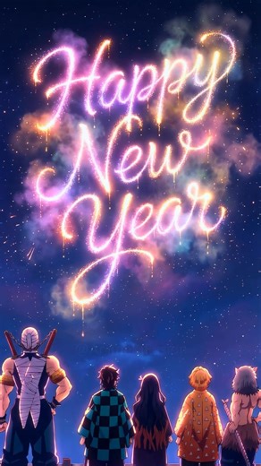 Happy New Anime Year 2026 🎆🔥A Celebration of Legends #Anime #Newyear
