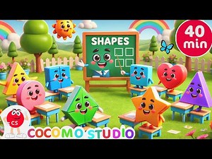 Fun Shapes Adventure Song | Preschool Learning