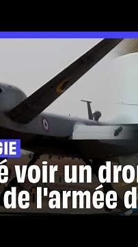 On a été voir un drone reaper de l'armée de l'air française