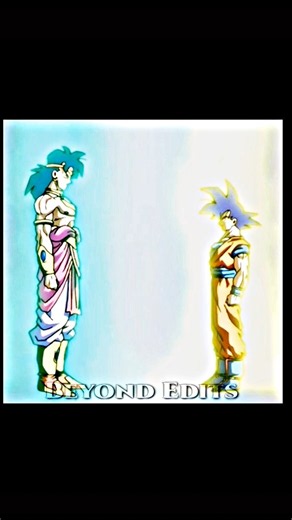 When Goku Meets The Legendary Super Saiyan 🔥 #dragonball