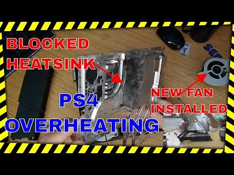 PS4 Fan Not Working No Fan Spin and Overheating