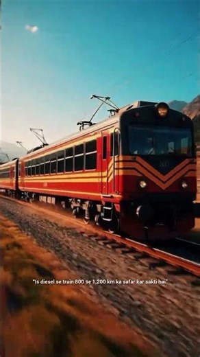 How much diesel is in a train engine?