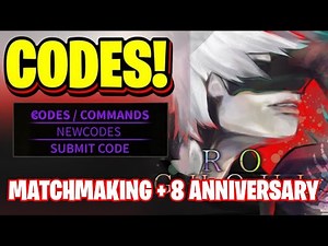 *NEW* ALL WORKING MATCHMAKING + 8 ANNIVERSARY UPDATE CODES FOR RO GHOUL! ROBLOX RO GHOUL CODES