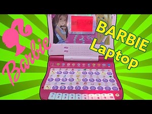 BARBIE B-Bright Learning Laptop Computer 🖥️ learning English Toy