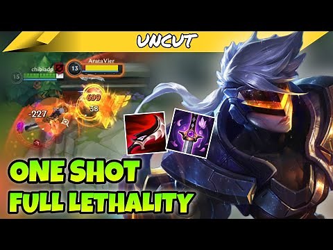 VI JUNGLE WILD RIFT FULL LETHALITY BUILD ONE SHOT GAMEPLAY