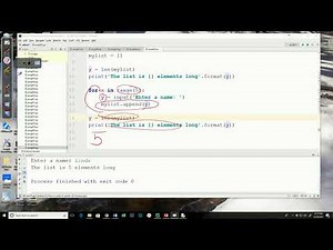 032 - Appending list in for loops