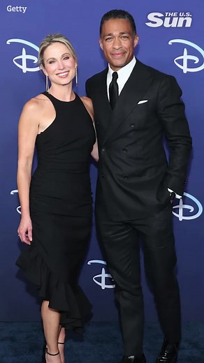 GMA’s Amy Robach hops on back of TJ Holmes’ motorcycle in jeans and leather jacket #GMA #AmyRobach #TJHolmes