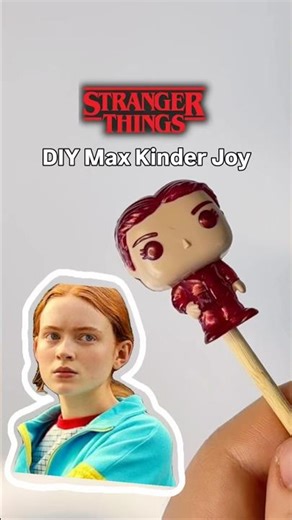 DIY Max from levitating scene in Stranger Things I Kate Bush song| Kinder Joy Funko Pop