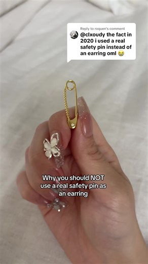 Why Real Safety Pins Are Bad for Ears