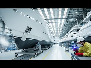 Inside the $500 Million Luxury Yacht Factory – Full Secret Build Process Revealed!