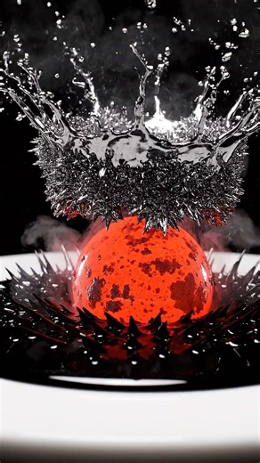 Magnetic Liquid + 1000°C Ball 🧲🔥 (This Should Be IMPOSSIBLE 😱)