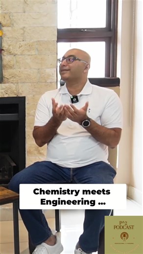 Scaling up ideas from the lab requires teamwork with chemical engineers. Chemistry engineering = real-world tech. #p2pod #motivatio #Inspiration #science #STEM #Collaboration