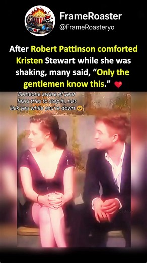 Robert Pattinson’s Gentle Gesture for Kristen Stewart #viral