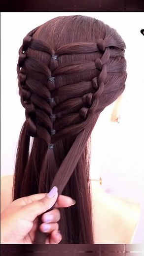 Stylish & Different Type Hairstyle for girls#fashion#beauty