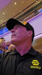 25K views · 1K reactions | #CruisinWithCAPPS Day 2- just finished VIP Meet & Greet and we're taking over the atrium stairwells for group pictures ⛴️ The NAPA Network - NHRA - Carnival Cruise Line - Sun Travel | Ron Capps | Facebook