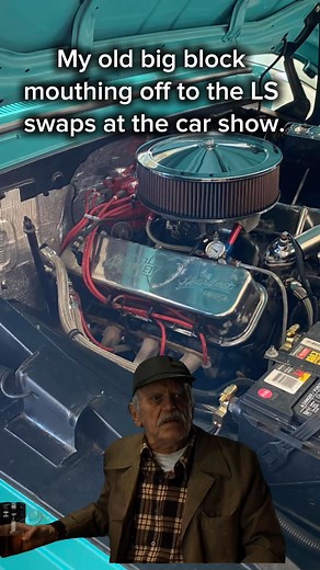 Quite feisty for an old timer🤣 #automotive #bigblock #lsswap #funny | Evan Catron