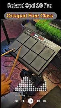 Octopad free class 😍 SPD20PRO 😲 OCTAPAD LESSONS 💥#instruments #drums #musicalinstrument#learnmusic