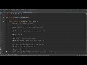 Java Basics #006: Reading Inputs from Keyboard