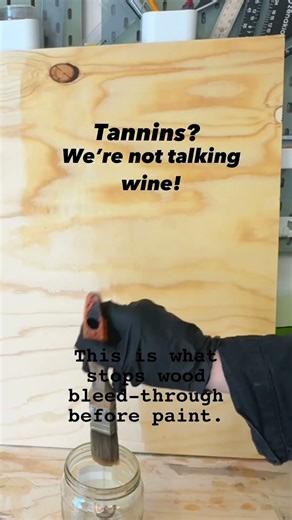Stop tannin bleed-through: I seal wood with shellac before painting. Saving money and heartbreak.