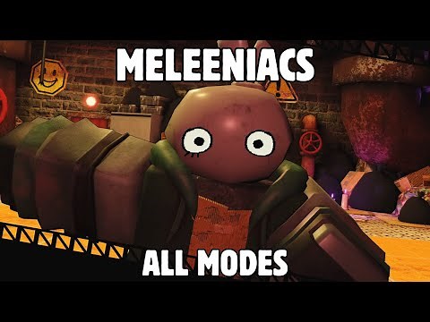 Roblox Meleeniacs - Full Win Gameplay (All modes)