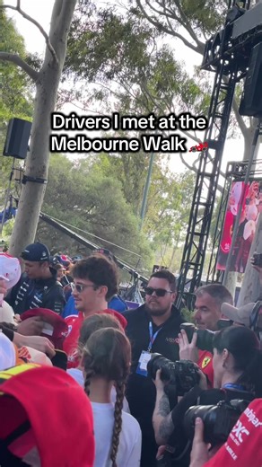 Drivers I Met at the Melbourne Walk on Race Day