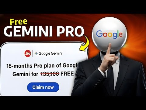 How to Claim Jio x Google Gemini Offer FREE (Get 18 Months Pro Plan)