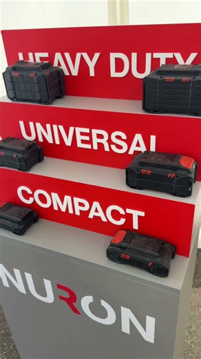 New higher capacity Nuron Batteries, New high speed FLASH charging