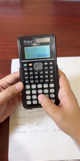 10K views · 197 reactions | Calculator Techniques for Evaluating Infinite Limits Part 2 #enginerdmath #math | Enginerdmath | Facebook