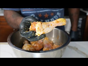 Ray Mack’s \r3-Ingredient Air Fryer Hot Sauce Chicken Legs