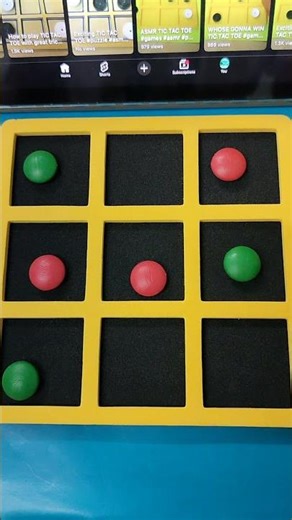 Trying to win TIC TAC TOE CHALLENGE #games #asmr