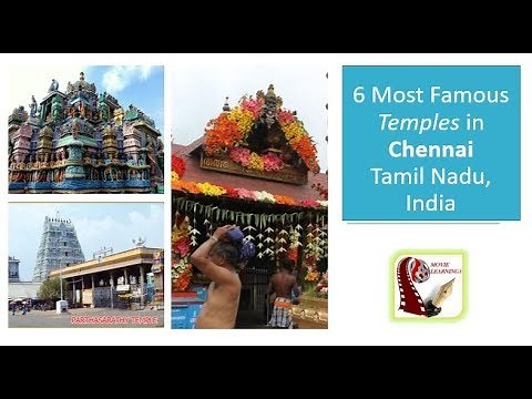 6 Most Famous Temples in Chennai| Tamil Nadu tourism, India Travel | 🙏