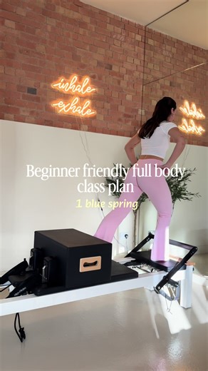 Full body class plan for your mixed ability / beginner class! A great open plan to add in those progressions / modifications xx