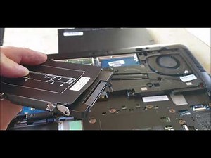HP EliteBook 840 hard drive memory battery remove and replace